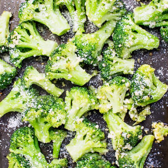 Garlic Parmesan Broccoli