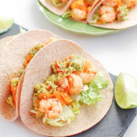 Spicy Shrimp Tacos