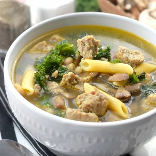 Sausage & Kale Soup