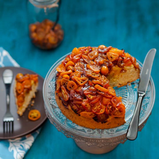 Kumquat Marmalade Cake