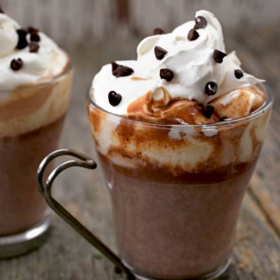 Salted Caramel Hot Chocolate