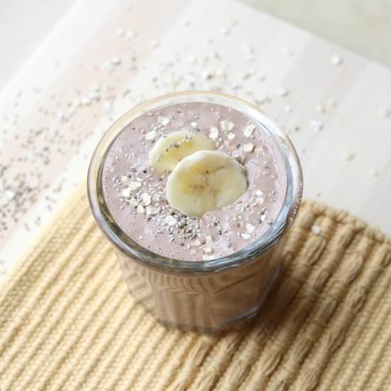Chocolate Chia Overnight Oats