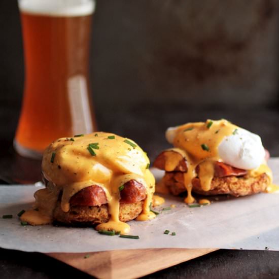 Cajun Eggs Benedict