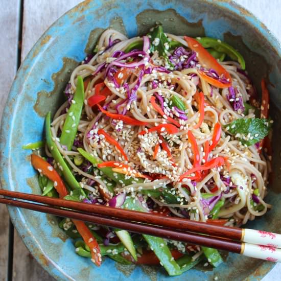 Soba Noodle Salad