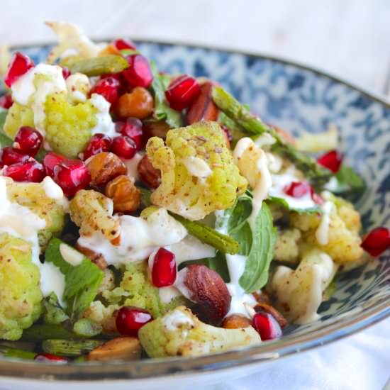 Cauliflower, Chickpea & Mint Salad