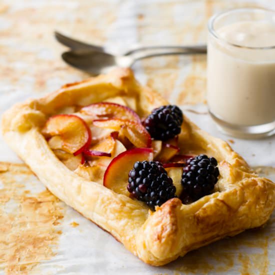 Apple, Plum and Blackberry Tartlets
