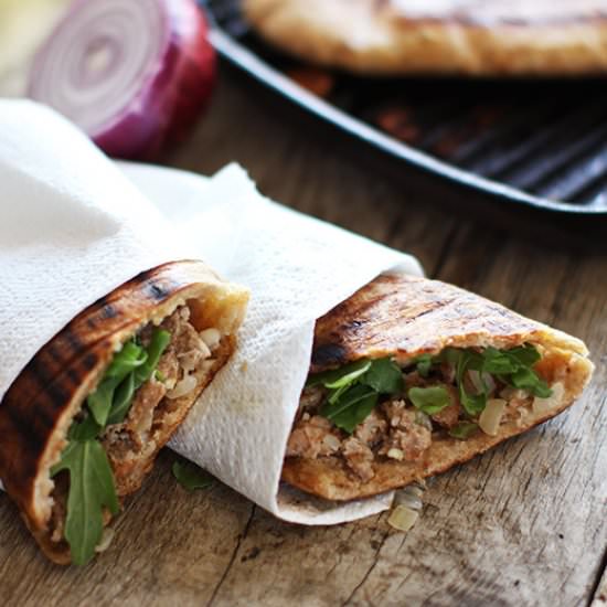 Lamb Pitta Toastie