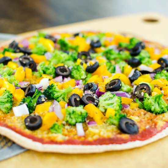 Easy Homemade Veggie Pizza