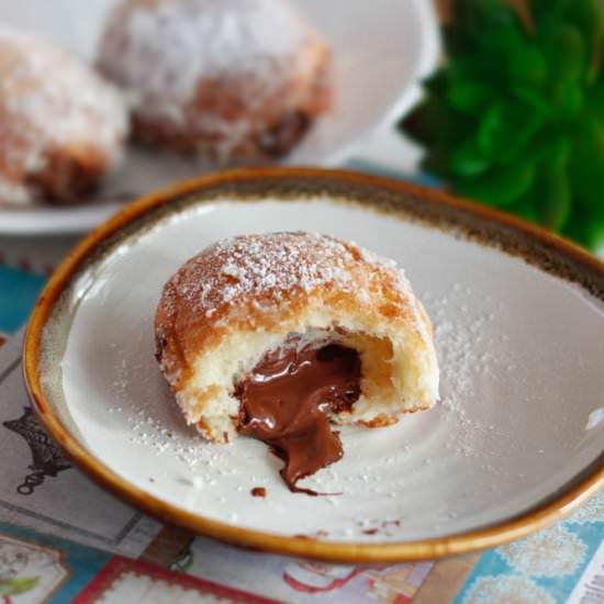 Chocolate Filled Donut