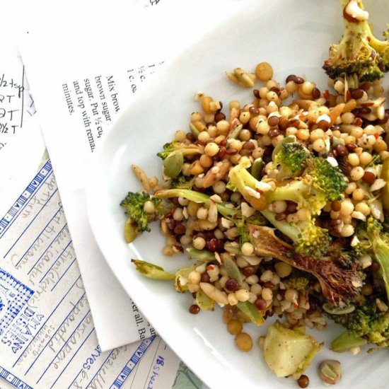 Roasted Broccoli Salad