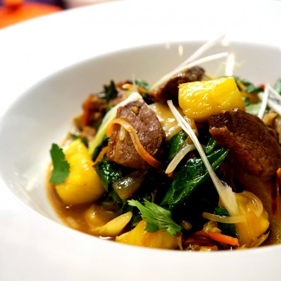 Mr Wei’s Sweet & Sour Duck Stir Fry