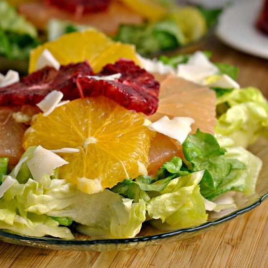 Citrus Salad with Coconut