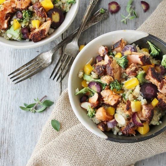 Chili-Rubbed Salmon