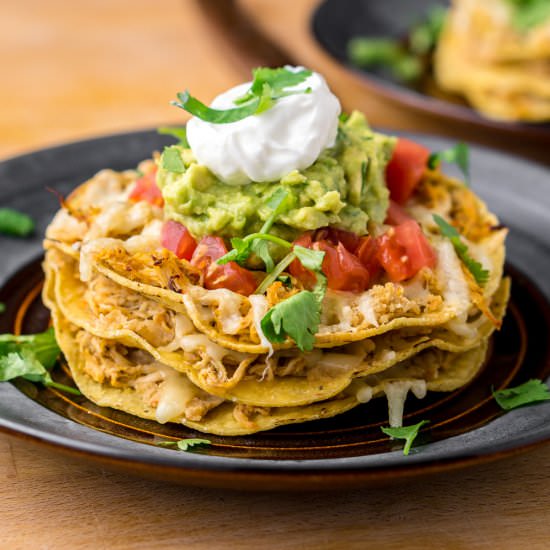 Chicken Tostada