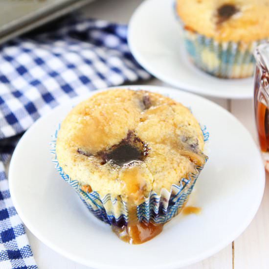 Blueberry Pancake Muffins