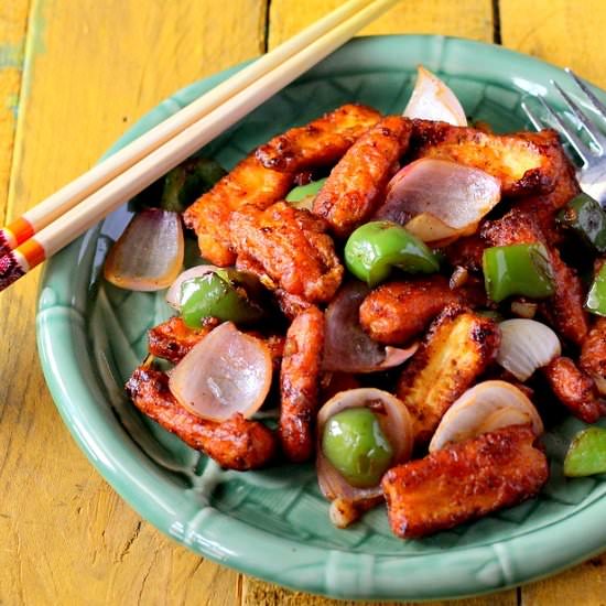 Baby Corn Manchurian-Dry