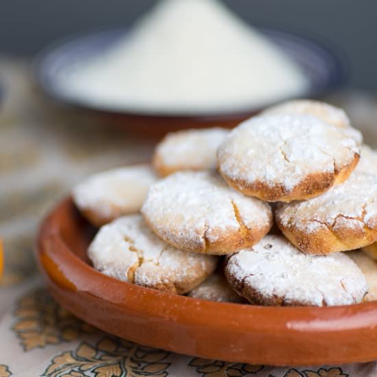 Ghoriba – Moroccan Semolina Cookies