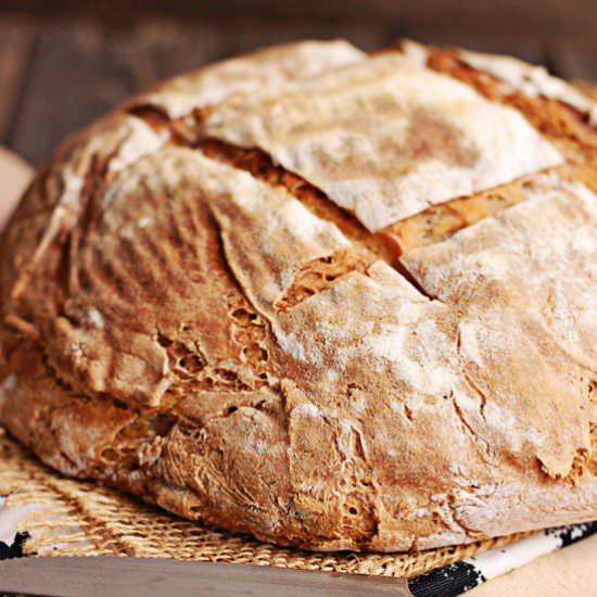 Buttermilk wheat-rye bread