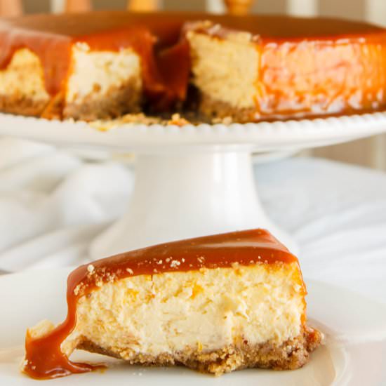 Salted Caramel Cheesecake