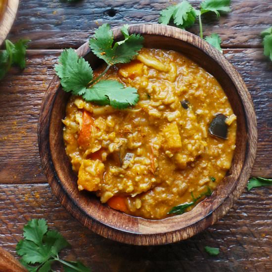 Coconut Curried Vegetable Stew