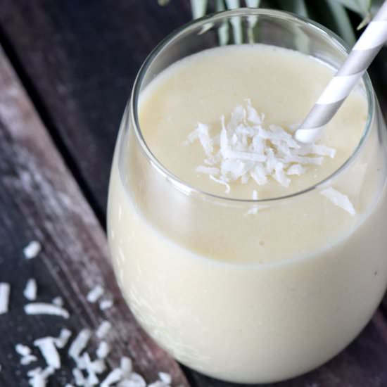 Easy Tropical Coconut Smoothie