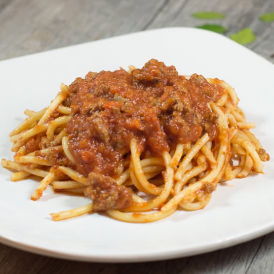Slow Cooker Turkey Meat Sauce