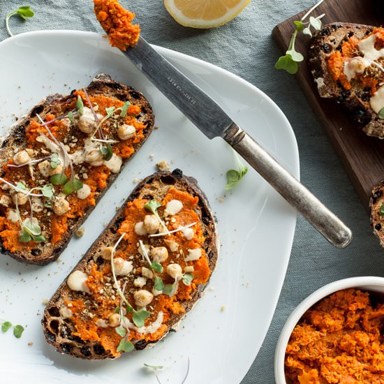 Egyptian Spiced Carrot Puree