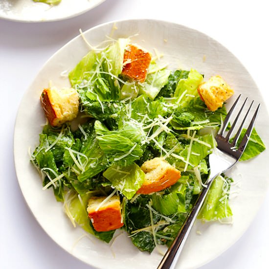 Lighter Caesar Salad