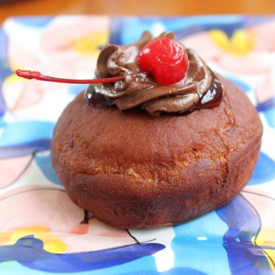 Black Forest Donuts with Chocolate