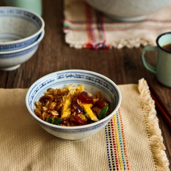 Easy Ginger Fried Rice