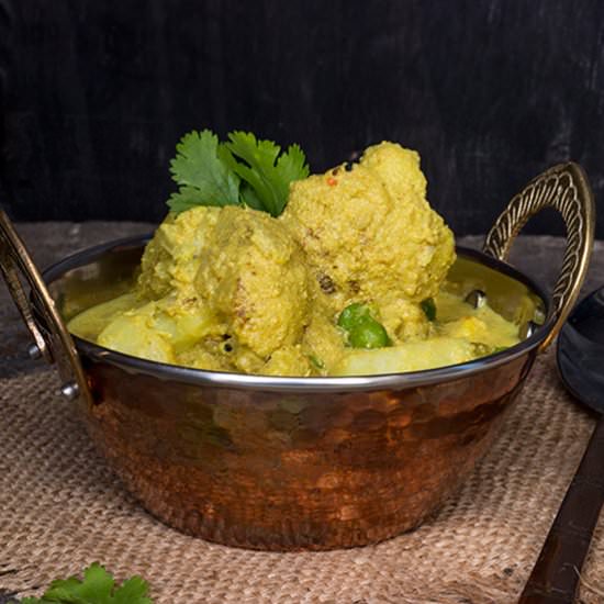Cauliflower in Poppy Seeds Gravy