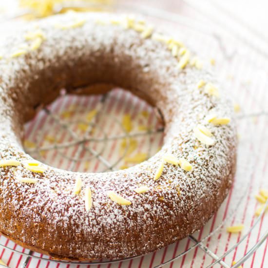 Chocolate Cake with Almond Puree