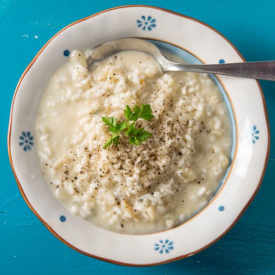Pear and Gorgonzola Risotto