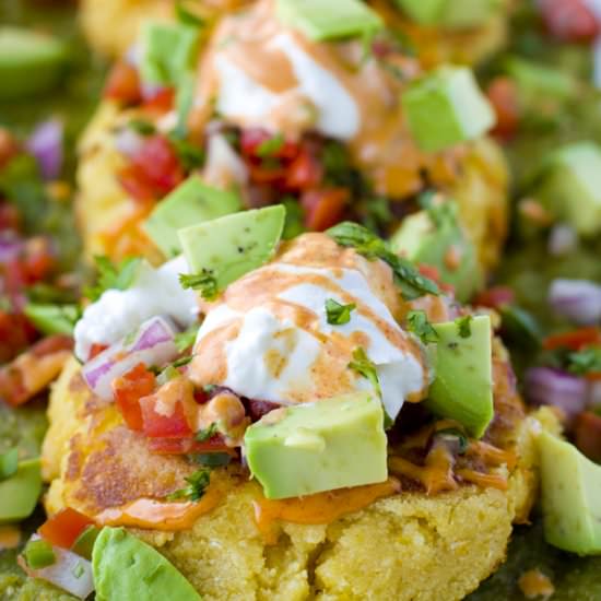 Sweet Corn Tamale Cakes