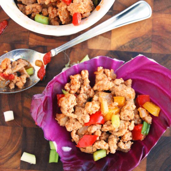 Turkey Cabbage Wraps