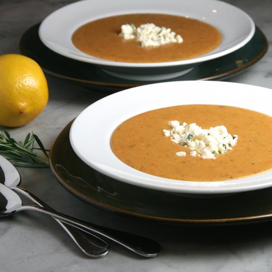 Greek Red Lentil Soup