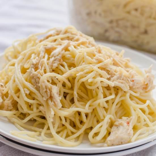 Italian Garlic Chicken Pasta