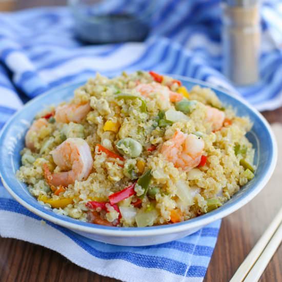 Stir Fried Quinoa