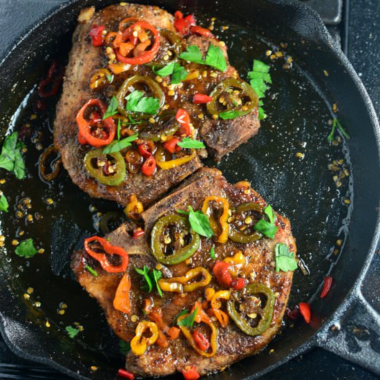 Five Spice Pork Chops