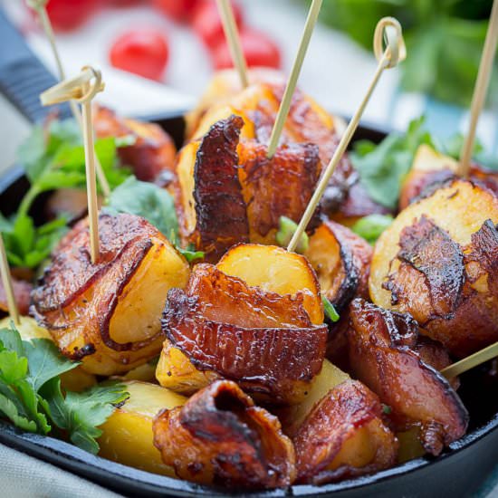 Bacon Wrapped Potatoes