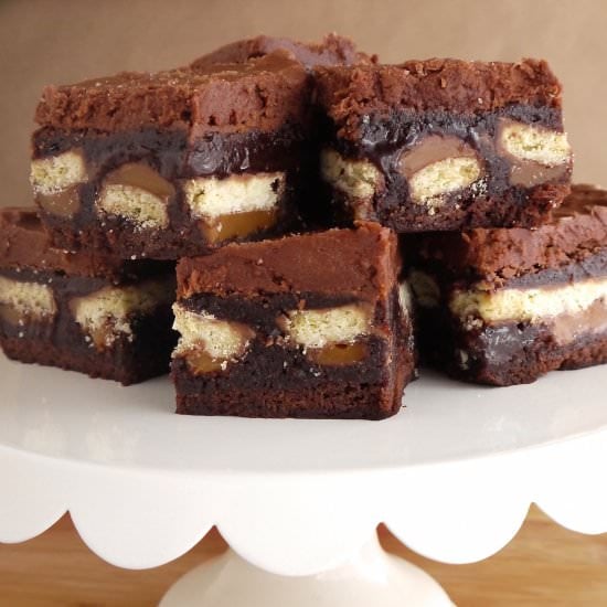 Mocha Twix Brownies