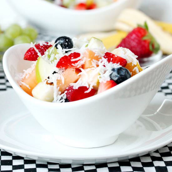 Coconut Fruit Salad