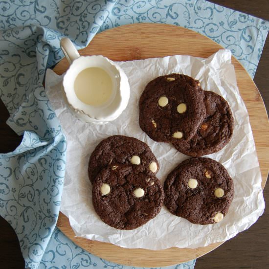 Double Chocolate Cookies