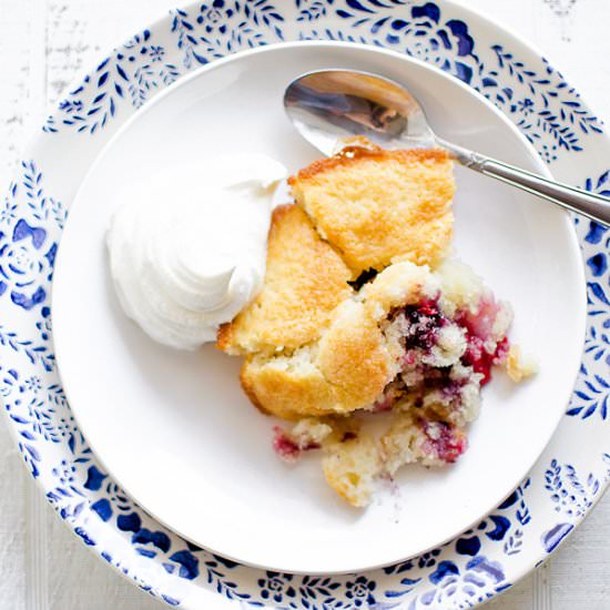 Lemon Berry Cobbler
