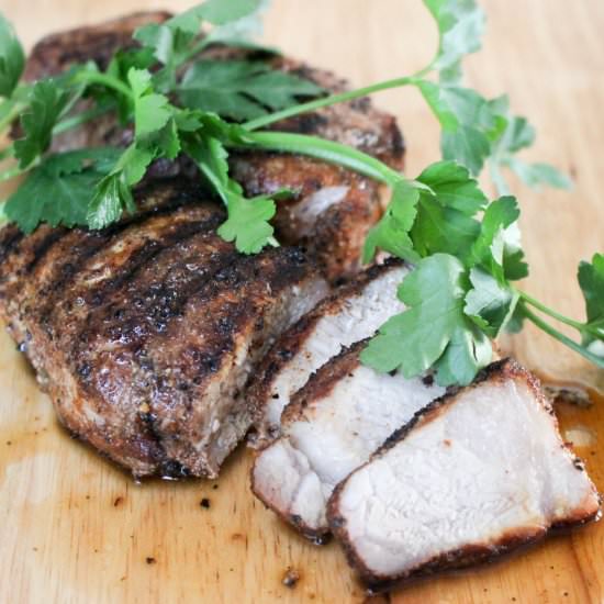 Jerk Pork Chops