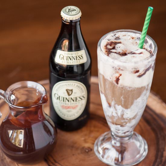 Chocolate Guinness Float