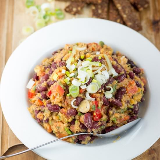 Fitness Lentil Bean Salad
