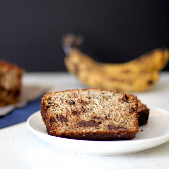 Choc. Chip Oatmeal Banana Bread