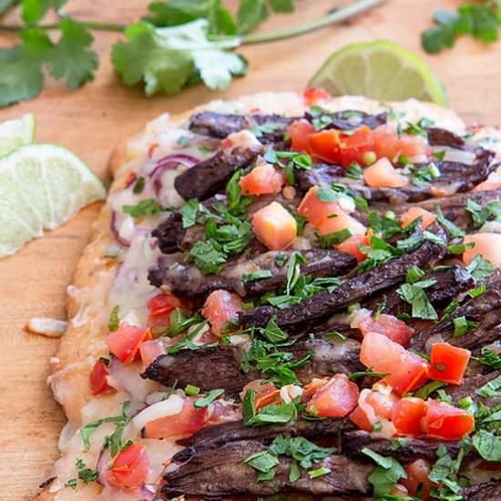 Carne Asada Pizza