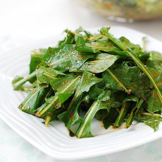 Dandelion salad